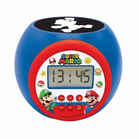 Réveil projecteur Super Mario fonction minuteur BLEU 1 - vertbaudet enfant 