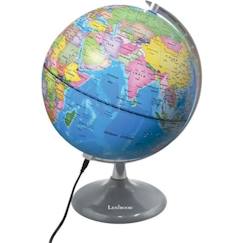 -LEXIBOOK - Globe jour & nuit Lumineux – Globe terrestre le jour et s’illumine avec la carte des constellations (Français)