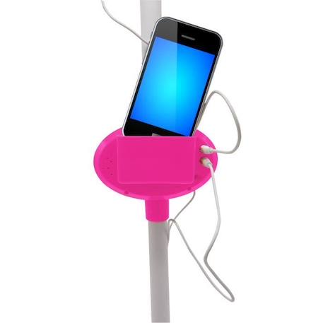 Microphone Licorne avec pied lumineux et haut-parleur - LEXIBOOK - Enfant - Pile - Rose ROSE 3 - vertbaudet enfant 