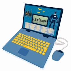 Ordinateur portable éducatif Batman - LEXIBOOK - 124 activités - Français/Anglais  - vertbaudet enfant