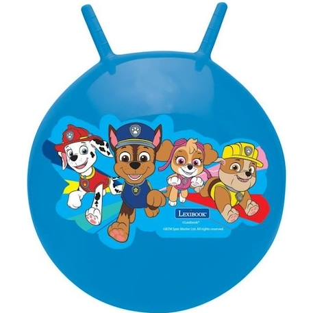 Ballon Sauteur Gonflable Pat' Patrouille - Lexibook - 45cm - Pour Enfant de 3 ans et plus BLEU 1 - vertbaudet enfant 
