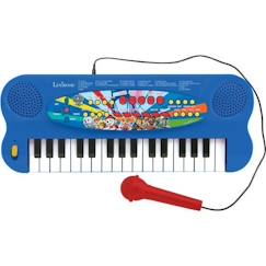 Jouet-Activités artistiques et musicales-Instruments de musique-PAT' PATROUILLE - Clavier Électronique Musical avec Micro (32 touches) - LEXIBOOK