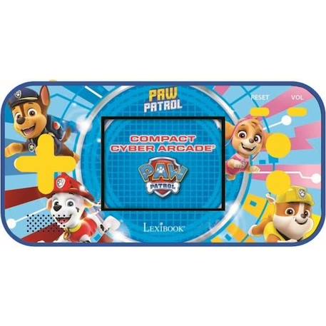 PAT' PATROUILLE Console de jeux portable enfant Compact Cyber Arcade® LEXIBOOK - 150 jeux BLEU 1 - vertbaudet enfant 
