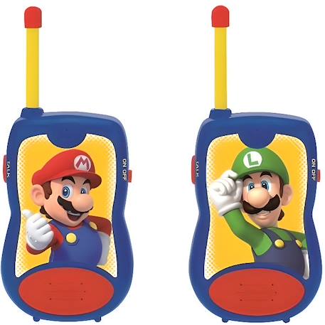 Talkies-Walkies Super Mario portée 120m - LEXIBOOK ROUGE 1 - vertbaudet enfant 