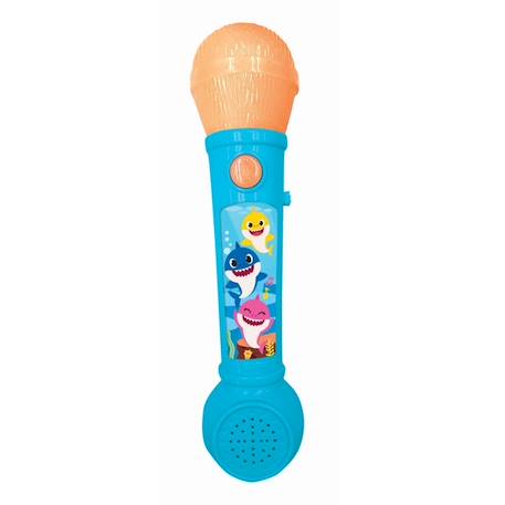 Microphone enfant - LEXIBOOK - Baby Shark - Effets lumineux et sonores - Mixte - Intérieur BLEU 1 - vertbaudet enfant 