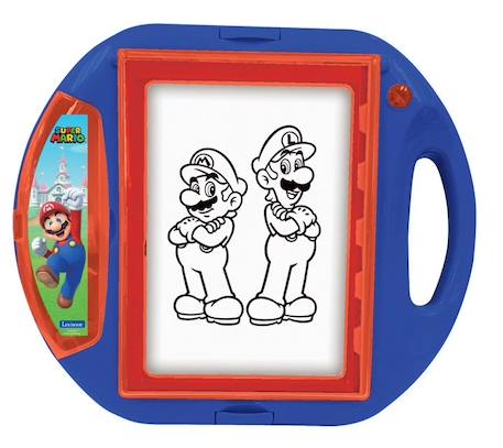 Projecteur à dessin Super Mario - LEXIBOOK - Rouge - Enfant - 10 modèles - 4 tampons - Écran rétroéclairé ROUGE 2 - vertbaudet enfant 