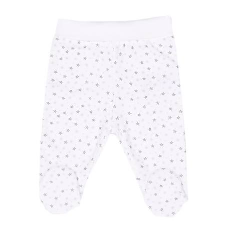 Pyjama bébé 2 pièces en coton bio, ÉTOILES GRIS 3 - vertbaudet enfant 