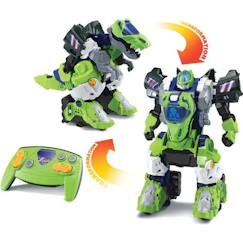Jouet-Jeux d'imagination-Robot radiocommandé - VTECH - Switch & Go Dinos - Furio, méga T-Rex - Multicolore