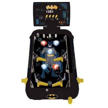 Flipper Électronique Batman - LEXIBOOK - Affichage digital des scores et effets lumineux et sonores BLEU 1 - vertbaudet enfant 