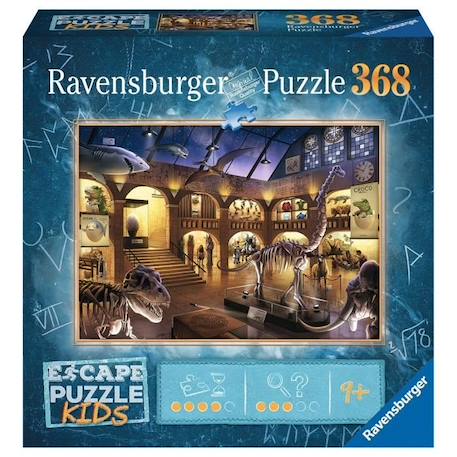 Escape puzzle Kids - Une nuit au musée - Ravensburger - Puzzle Escape Game 368 pièces - Dès 9 ans VERT 3 - vertbaudet enfant 