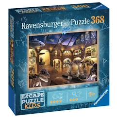 Escape puzzle Kids - Une nuit au musée - Ravensburger - Puzzle Escape Game 368 pièces - Dès 9 ans  - vertbaudet enfant