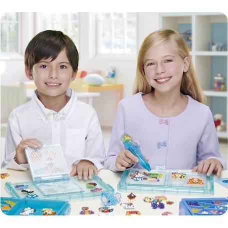 Aquabeads - Recharge pastel de 800 perles pour loisirs créatifs pour enfants à partir de 4 ans BLEU 3 - vertbaudet enfant 