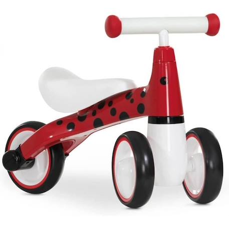Porteur Ride-on 1st Ride Three Coccinelle Rouge - HAUCK - Tricycle pour enfant - 12 mois à 5 ans - Rouge ROUGE 1 - vertbaudet enfant 