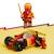 LEGO® NINJAGO 71780 La Voiture de Course Ninja de Kai – Évolution, Jouet Voiture, 2-en-1 BLANC 4 - vertbaudet enfant 