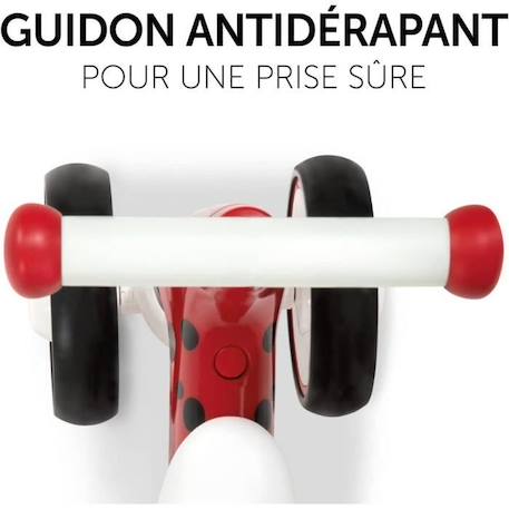 Porteur Ride-on 1st Ride Three Coccinelle Rouge - HAUCK - Tricycle pour enfant - 12 mois à 5 ans - Rouge ROUGE 4 - vertbaudet enfant 