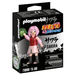 Jouet-Jeux d'imagination-PLAYMOBIL - Sakura - Naruto Shippuden - Figurine avec kunai et gant de guérison