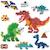 Aquabeads - La Terre des Dinosaures - Perles créatives pour enfants VERT 5 - vertbaudet enfant 