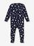Pyjama bébé étoiles phosphorescentes en molleton PETIT BATEAU bleu 1 - vertbaudet enfant 