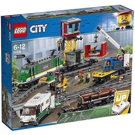 LEGO® City 60198 Le Train de Marchandises Télécommandé GRIS 1 - vertbaudet enfant 