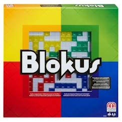Jouet-Jeux de société-Mattel Games - Blokus - Jeu de société et de stratégie - 2 à 4 joueurs - 7 ans et +