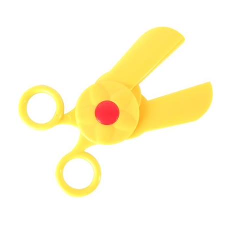 Ciseaux plastique pour pâte à modeler - DTM LOISIRS CRÉATIFS - Enfant - À partir de 4 ans - Rouge - Jaune JAUNE 1 - vertbaudet enfant 