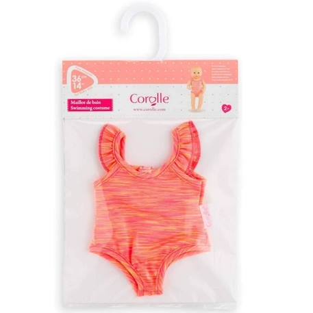 Maillot de Bain pour poupon 36 cm - Corolle - Orange - Enfant - Mixte ORANGE 3 - vertbaudet enfant 