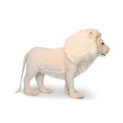 Jouet-Premier âge-Peluches-Peluche - ANIMA - Lion blanc à 4 pattes géant 140 cm - Plush - Mixte