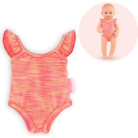 Maillot de Bain pour poupon 36 cm - Corolle - Orange - Enfant - Mixte ORANGE 1 - vertbaudet enfant 