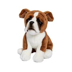 Jouet-Premier âge-Peluche Boxer Assis 30 cm - ANIMA - Multicolore - Enfant - Marron - Mixte