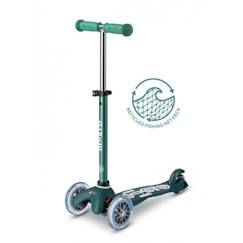 Jouet-Trottinette 3 roues enfant - MICRO - Mini Micro Deluxe Vert - Plastique vert recyclé - Mixte - Loisir