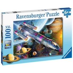 Jouet-Jeux éducatifs-Puzzles-Puzzle 100 pièces XXL - Mission dans l'espace - Ravensburger - Enfant 6 ans - Mixte
