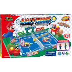 Jouet-Jeux de société-Jeu de Tennis Super Mario Rally - EPOCH Games - Jeu d'ambiance et d'action