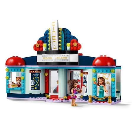 LEGO®  Friends 41448 Le Cinéma de Heartlake City avec Support Téléphone, Jeu Créatif pour Fille et Garçon de 7 ans et plus BLEU 2 - vertbaudet enfant 