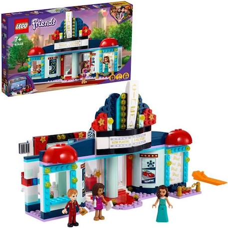 LEGO®  Friends 41448 Le Cinéma de Heartlake City avec Support Téléphone, Jeu Créatif pour Fille et Garçon de 7 ans et plus BLEU 1 - vertbaudet enfant 