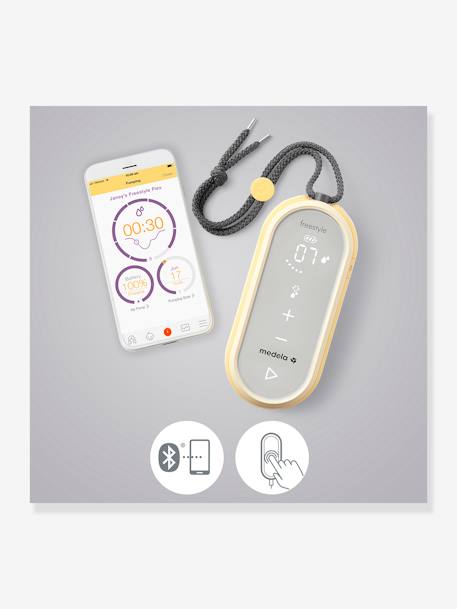 Tire-lait électrique double Freestyle Hands Free 21mm / 24mm transparent 5 - vertbaudet enfant 