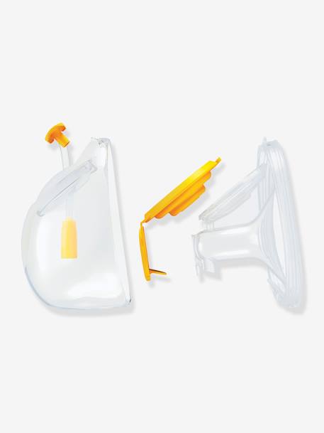 Tire-lait électrique double Freestyle Hands Free 21mm / 24mm MEDELA transparent 5 - vertbaudet enfant 