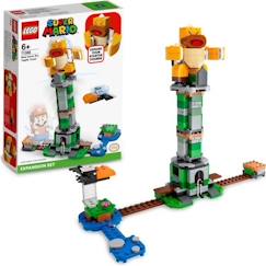 Jouet-LEGO® 71388 Super Mario Ensemble d’Extension La Tour Infernale du Boss Frère Sumo, Jouet Enfant 6 ans, Jouet à Collectionner