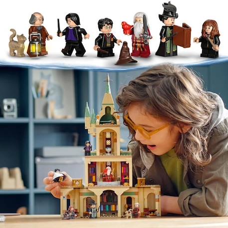 LEGO 76402 Harry Potter Poudlard : le Bureau de Dumbledore, Jouet de Château, Choixpeau et l'Épée de Gryffondor, Enfants 8 Ans BEIGE 5 - vertbaudet enfant 