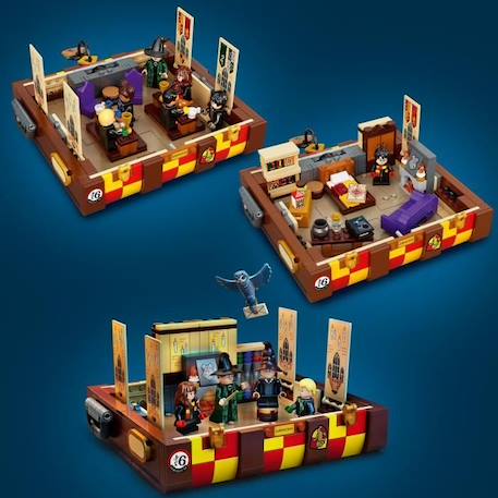 LEGO 76399 Harry Potter La Malle Magique De Poudlard, Jouet Personnalisable, Création d'Accessoire et Personnages, Enfants 8 Ans MARRON 4 - vertbaudet enfant 