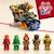LEGO® NINJAGO 71793 Le Dragon de Lave Transformable de Heatwave, Jouet de Dragon avec Minifigurines ROUGE 3 - vertbaudet enfant 