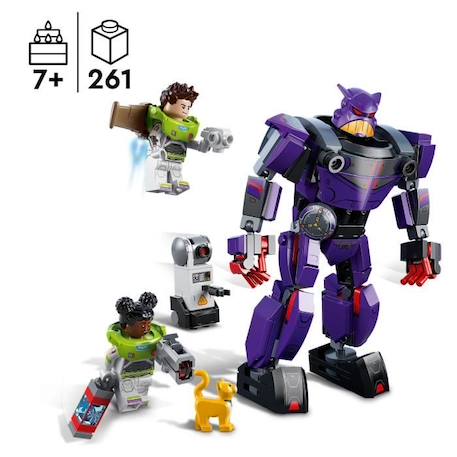 LEGO® 76831 Buzz l’Éclair de Disney et Pixar La Bataille de Zurg, avec Figurine Robot, dès 7 Ans VIOLET 2 - vertbaudet enfant 