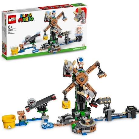 LEGO® 71390 Super Mario Ensemble d'extension La destruction des Reznors Jouet enfant 6 ans GRIS 1 - vertbaudet enfant 