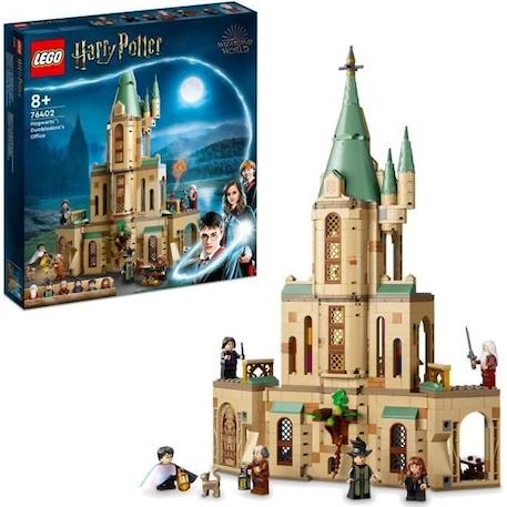 LEGO 76402 Harry Potter Poudlard : le Bureau de Dumbledore, Jouet de Château, Choixpeau et l'Épée de Gryffondor, Enfants 8 Ans BEIGE 1 - vertbaudet enfant 