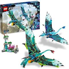 Jouet-Jeux d'imagination-LEGO® Avatar 75572 Le Premier Vol en Banshee de Jake & Neytiri, Jouet Pandora, avec Animaux