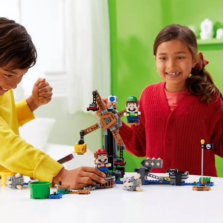 LEGO® 71390 Super Mario Ensemble d'extension La destruction des Reznors Jouet enfant 6 ans GRIS 4 - vertbaudet enfant 