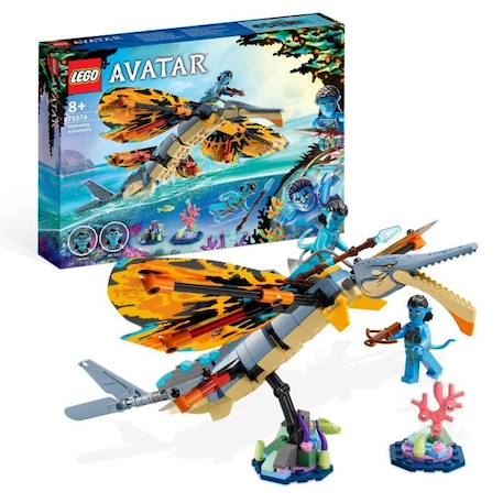 LEGO® Avatar 75576 L’Aventure du Skimwing, Jouet avec Minifigurine Jake Sully, Pandora ORANGE 1 - vertbaudet enfant 