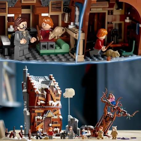 LEGO® 76407 Harry Potter La Cabane Hurlante et le Saule Cogneur, Jouet sur Prisonnier d'Azkaban, Set pour Enfants de 9 ans MARRON 4 - vertbaudet enfant 