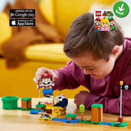 LEGO® Super Mario 71414 Ensemble d'Extension Le Casse-Tête de Pico Condor, Jouet avec Figurine BEIGE 6 - vertbaudet enfant 