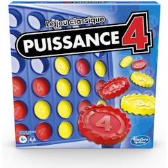 Jouet-Hasbro Gaming - Puissance 4 - Le jeu classique - Jeu de stratégie pour 2 joueurs - dès 6 ans