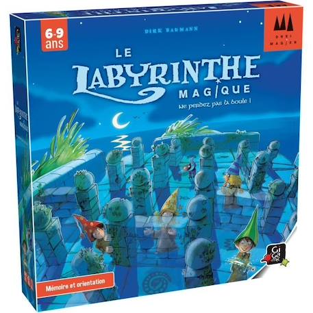 Gigamic - Labyrinthe magique - Jeux de société BLEU 1 - vertbaudet enfant 